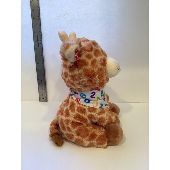 Cuddle Barn Alphabet Song Singing Animated Plush Giraffe Baby Learning Aid Works - Picture 5 of 9